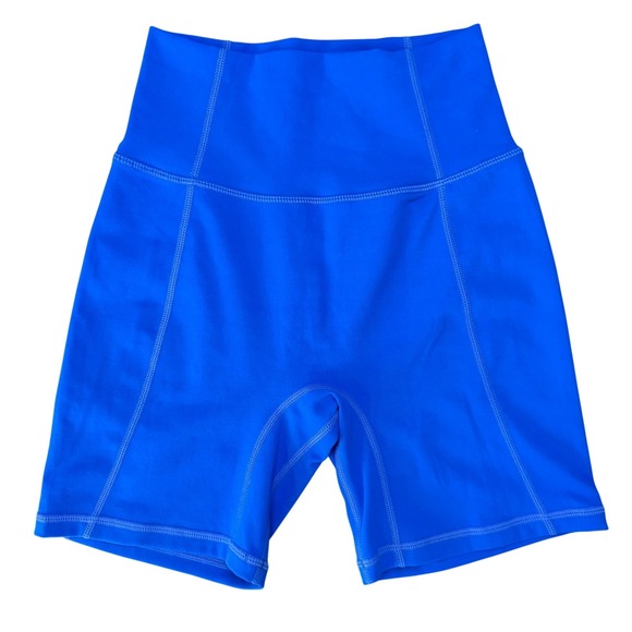 P'TULA Yvette 6" Bike Short - Cobalt Blue - Medium NWOT - Picture 2 of 4